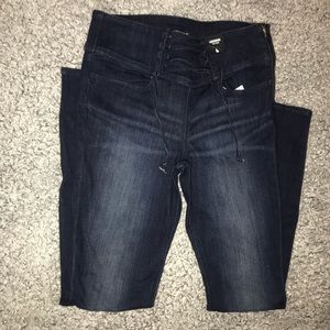 High rise jeans